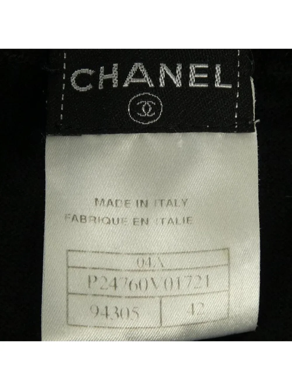 Chanel 04A Vintage Cardigan Black